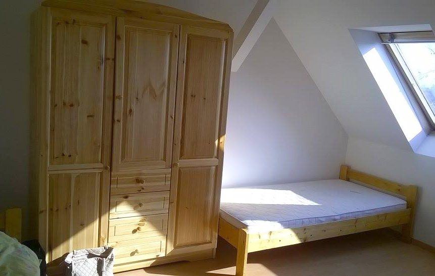 tetőtéri szoba belső